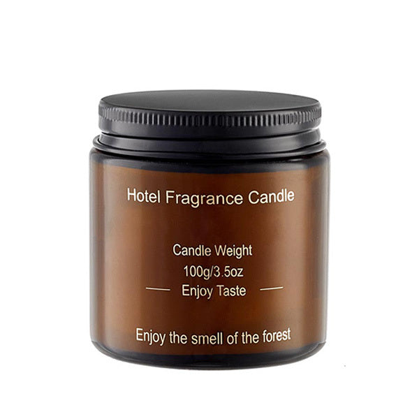 Livingandhome green tea and orange blossom scented candle 100g, UK version