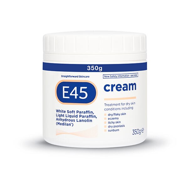 E45 Moisturising Cream for Dry Skin 350g GOODS Superdrug   