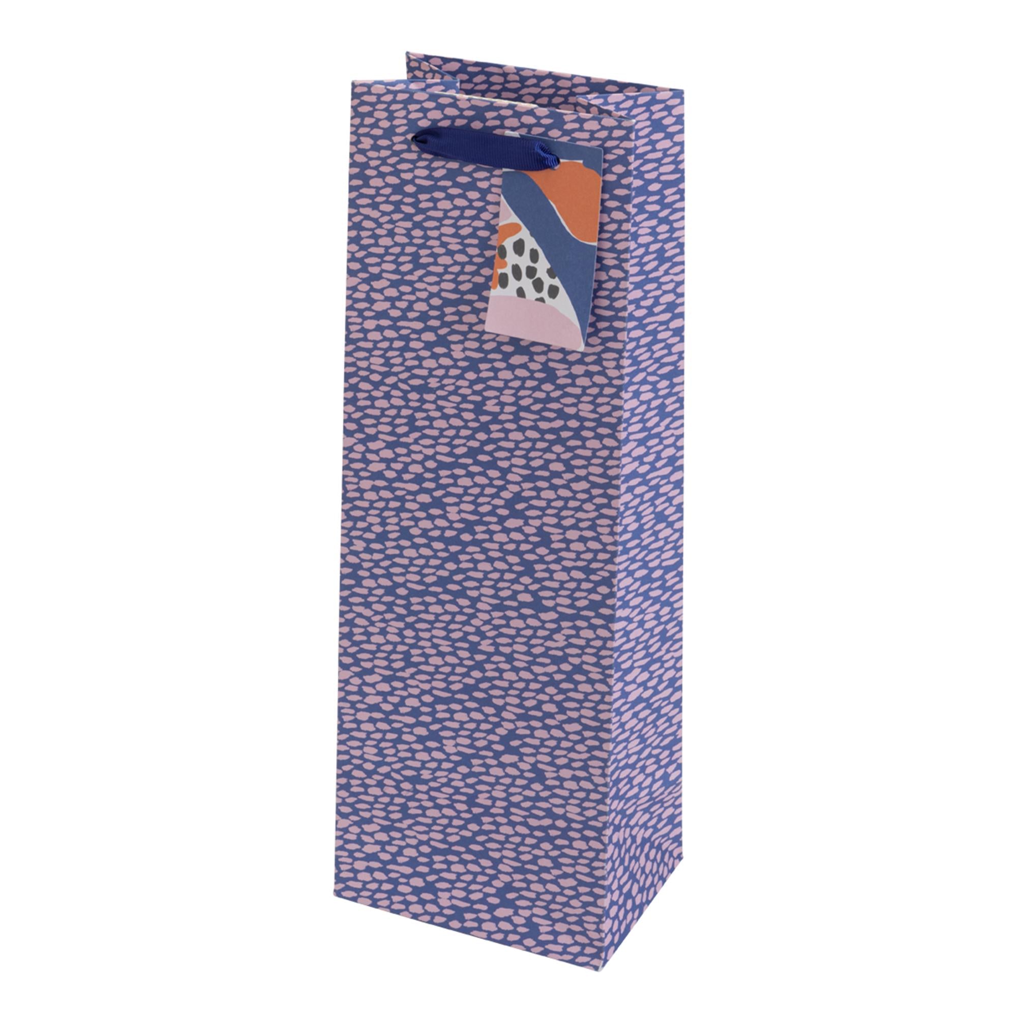 Sainsbury's Home Abstract Floral Bottle Gift Bag For Champagne Prosecco Wine GOODS Sainsburys   