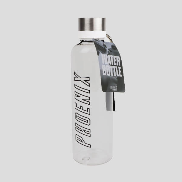 Phoenix Fitness water bottle clear, UK version