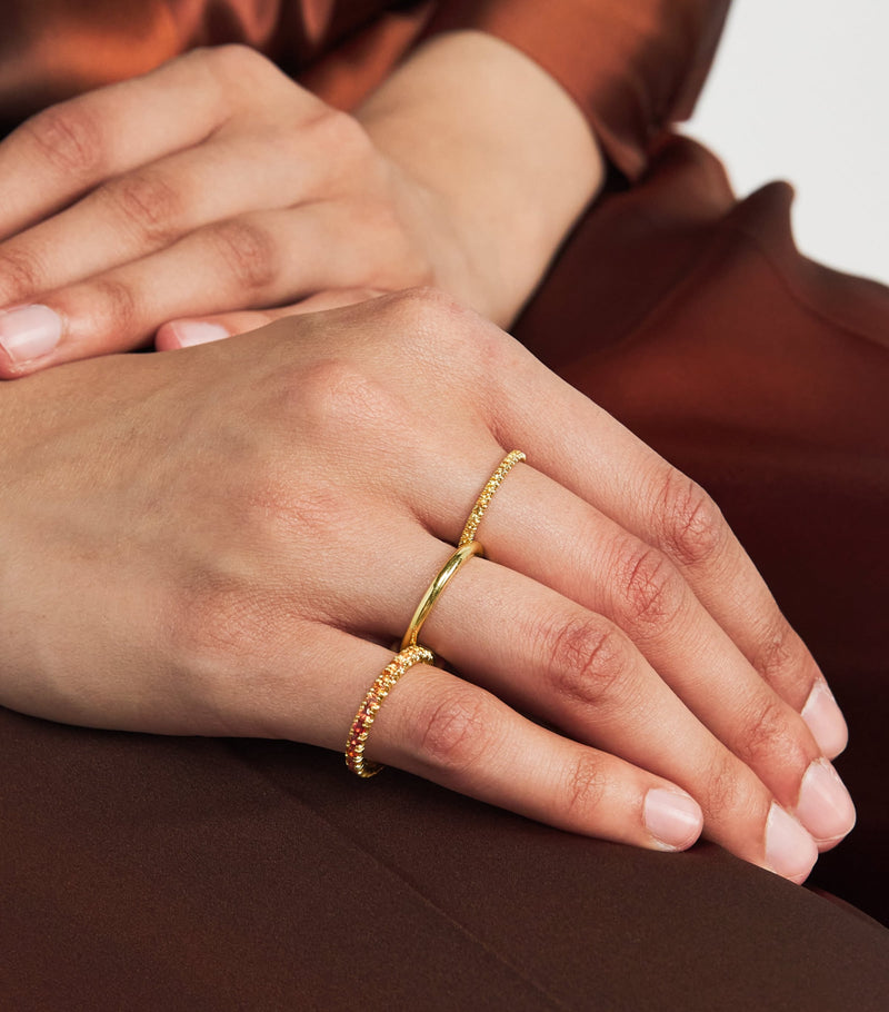 Spinelli Kilcollin yellow gold sapphire ring - British product