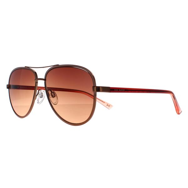 Ted Baker Sunnia aviator sunglasses copper brown - British product