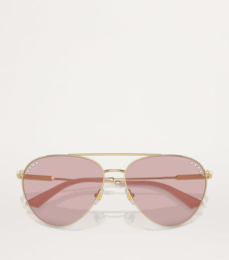 Jimmy Choo steel sunglasses model JC4002B - British product