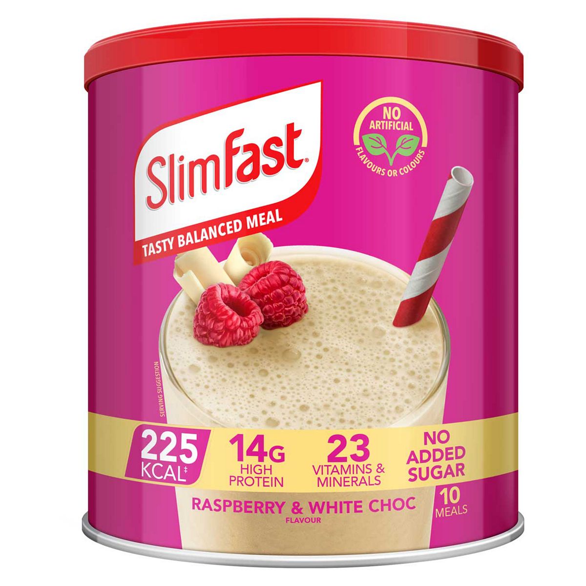 SlimFast Raspberry & White Chocolate Flavour Shake 365g GOODS Boots   