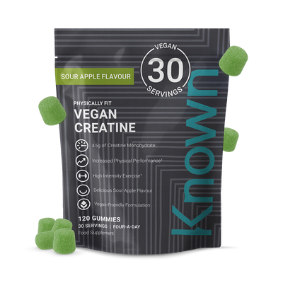 Holland & Barrett Known Creatine Sour Apple Flavour Gummies 120 Gummies- Buy online at McGrocer