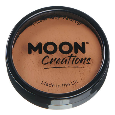 Moon Creations Pro Face Paint Cake Light Brown Face Makeup