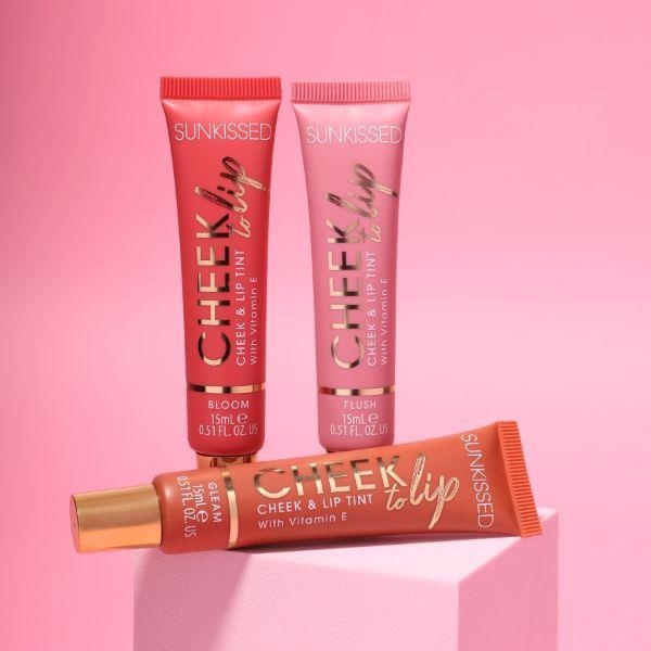 Sunkissed cheek and lip tint 15ml (British brand)