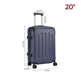 Livingandhome hardside spinner suitcase 20 inch (British brand)