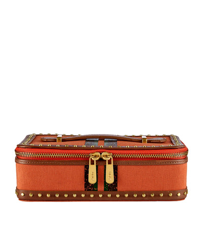 WOLF Ida Travel Zip Jewellery Case