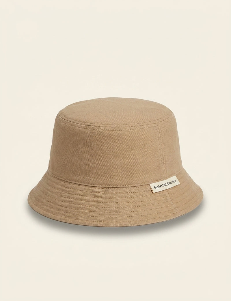 Prada cotton bucket hat with logo embroidery, UK version