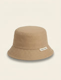 Prada cotton bucket hat with logo embroidery, UK version