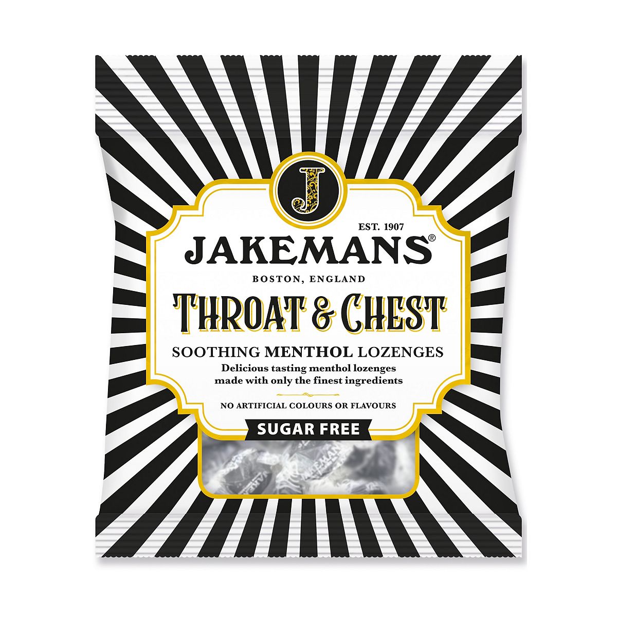 Jakemans Sugar Free Throat & Chest Lozenges - 50g GOODS Boots   