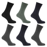 Mens Non Elastic Diabetic Socks (Pack Of 6) (UK Shoe 6-11) GOODS Superdrug Shades Of Blue  