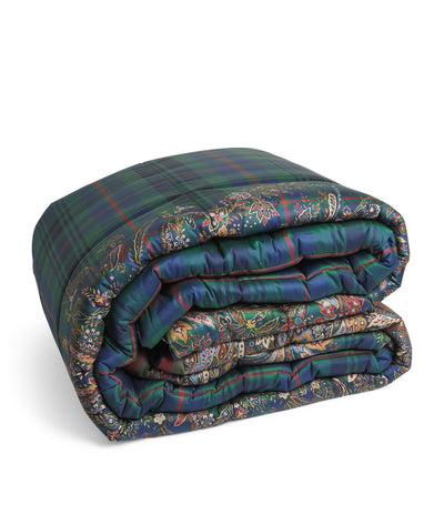 Harrods Etro Cotton Quilted Boyd Bedspread 270cm x 270cm- Buy online at McGrocer