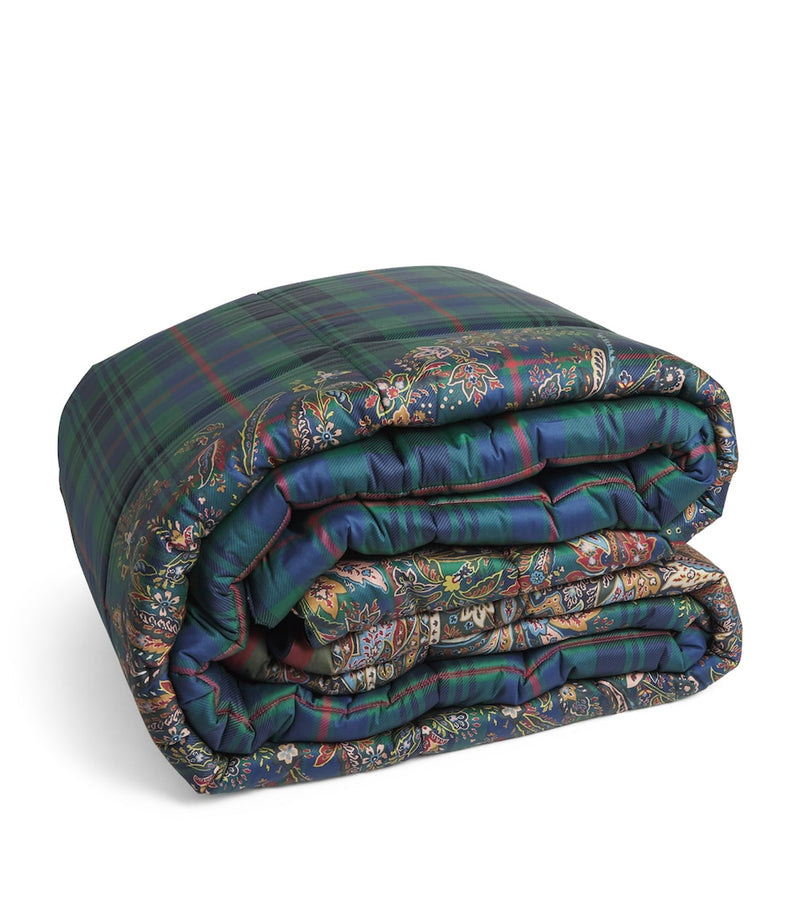 Etro cotton quilted Boyd bedspread 270cm x 270cm - British product