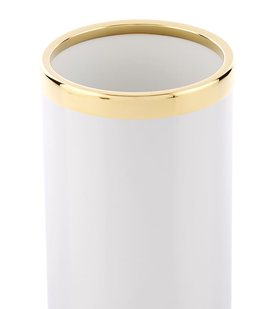 ZODIAC Cylinder toothbrush holder (British brand)