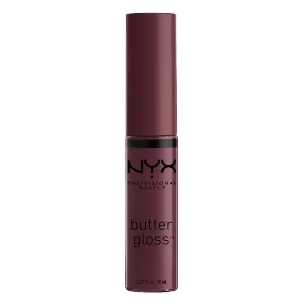 NYX Butter Gloss Devil's Food Cake lip gloss, imported from the UK