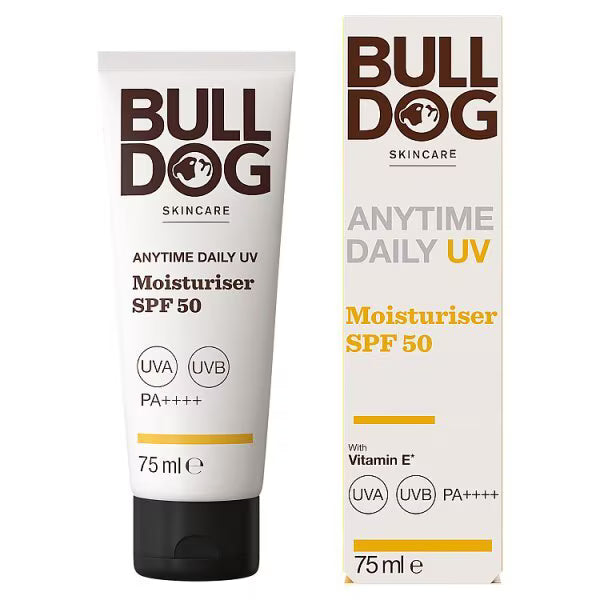 Bulldog Skincare Anytime Daily SPF 50 Moisturiser 75ml