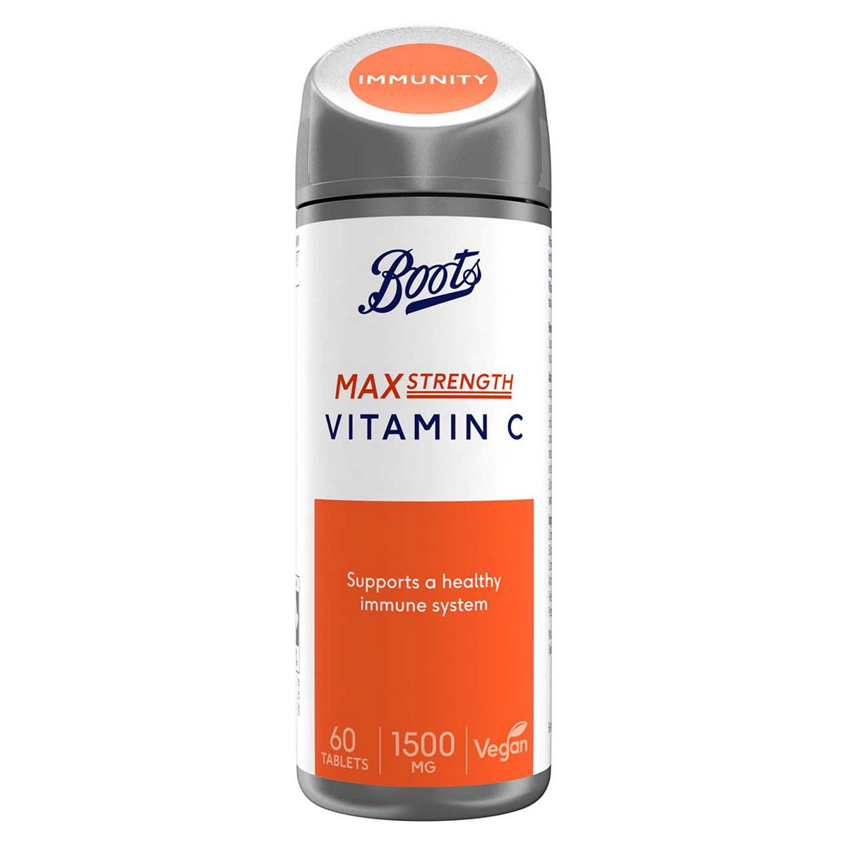 Boots Max Strength Vitamin C, 60 Tablets General Health & Remedies Boots   