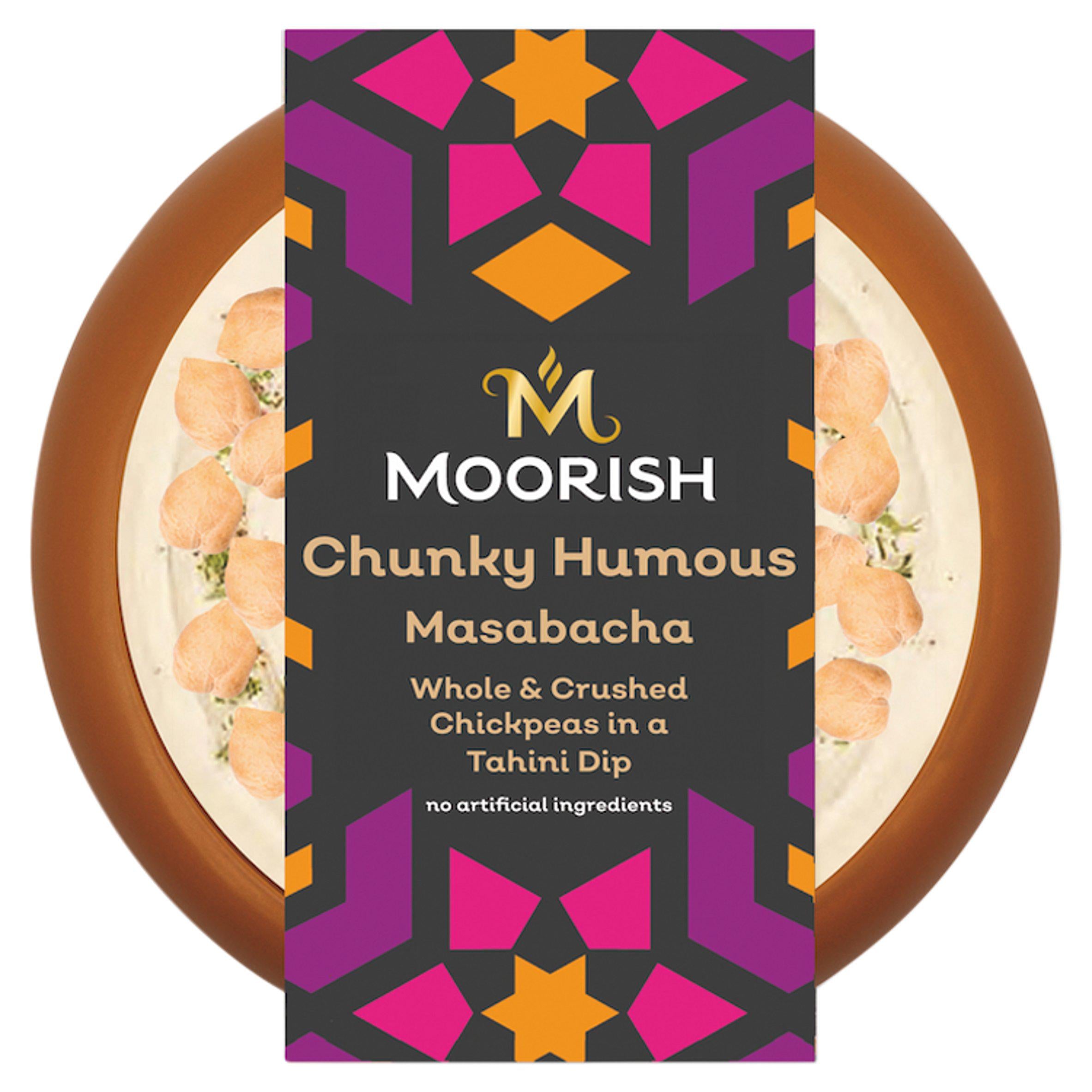 Moorish Masabacha Chunky Humous 160g GOODS Sainsburys   