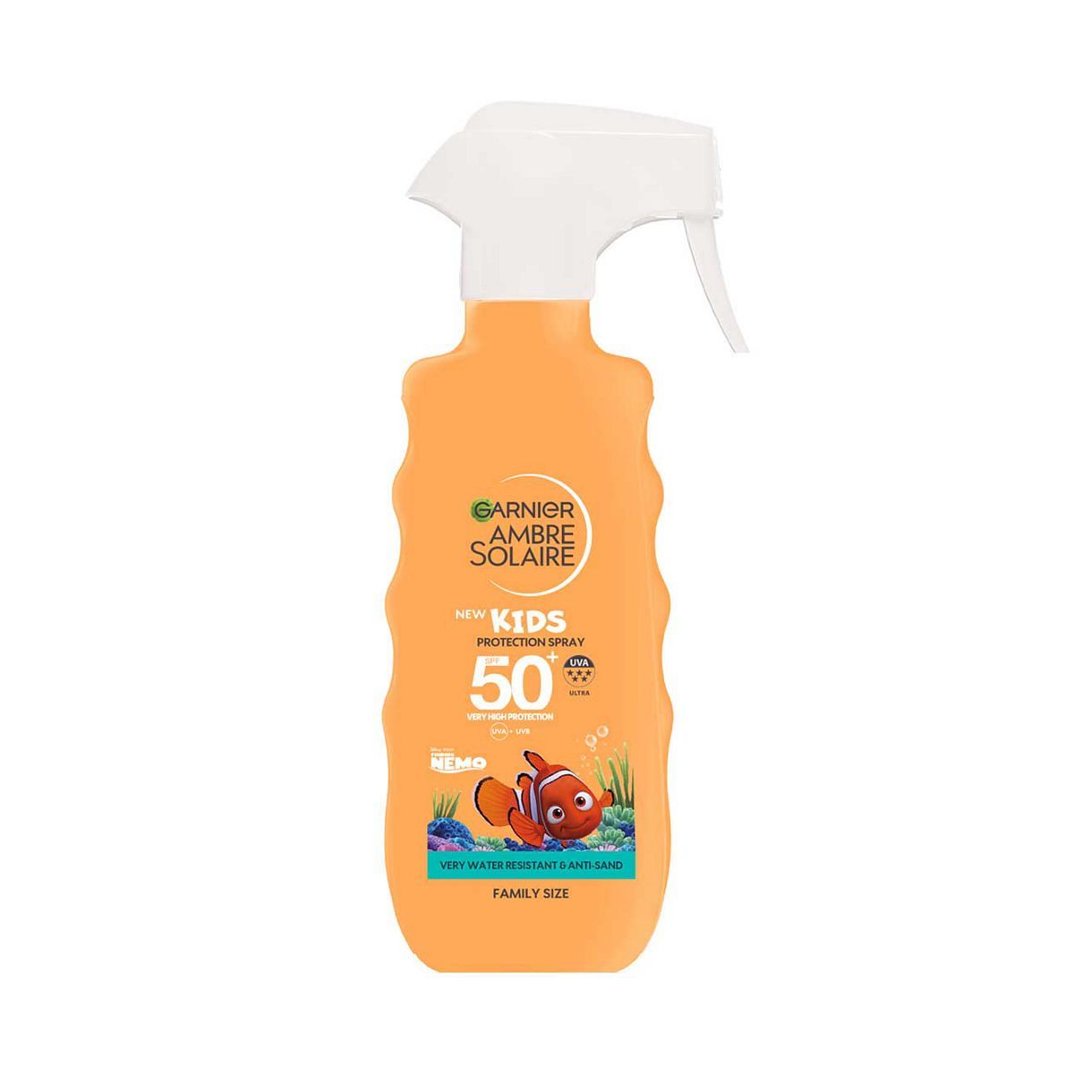 Garnier Ambre Solaire Kids Classic Trigger Spray Sun Cream SPF50 300ml GOODS Boots   