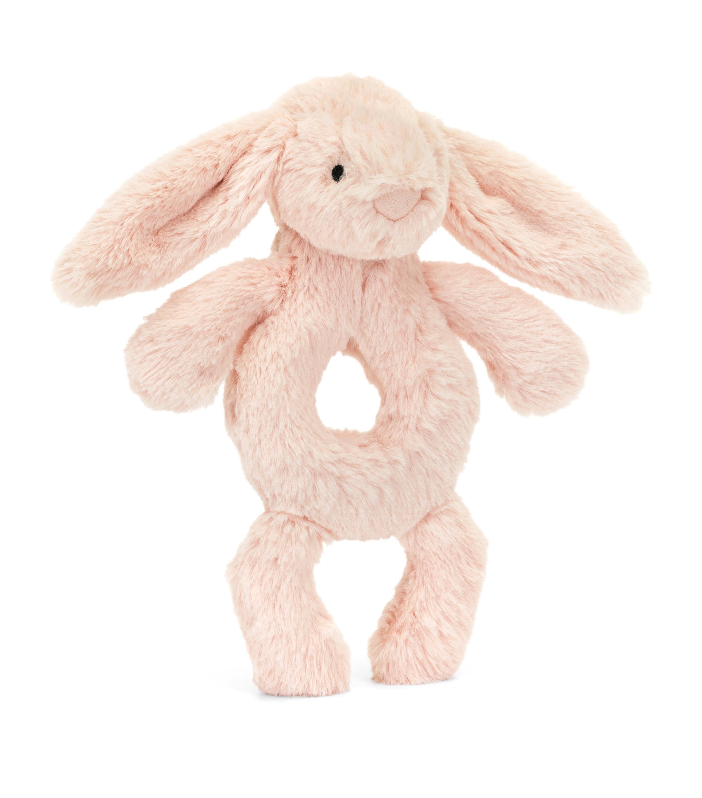 Jellycat Bashful Bunny Ring Rattle, UK version