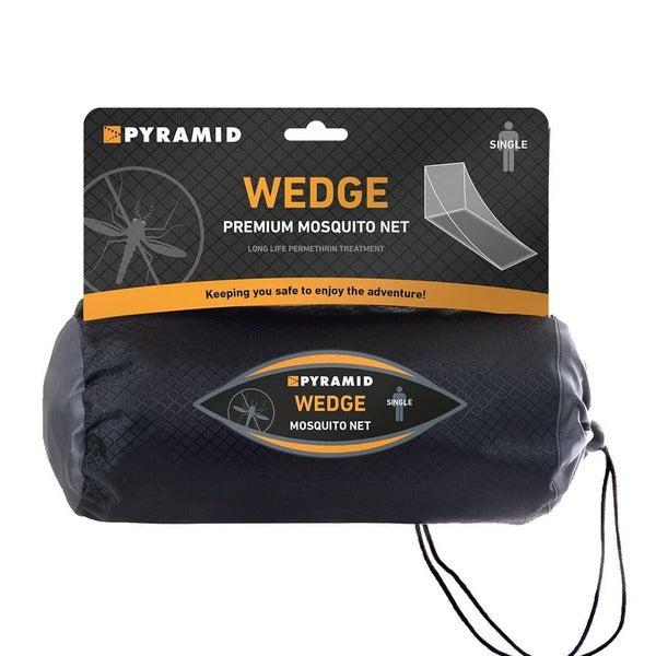 Pyramid Wedge mosquito net Single - British product
