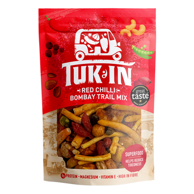 Holland & Barrett Tuk In Foods Bombay Trail Mix Red Chilli 40g- Buy online at McGrocer