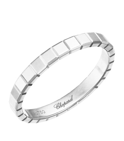 Harrods Chopard White Gold Ice Cube Ring- Buy online at McGrocer
