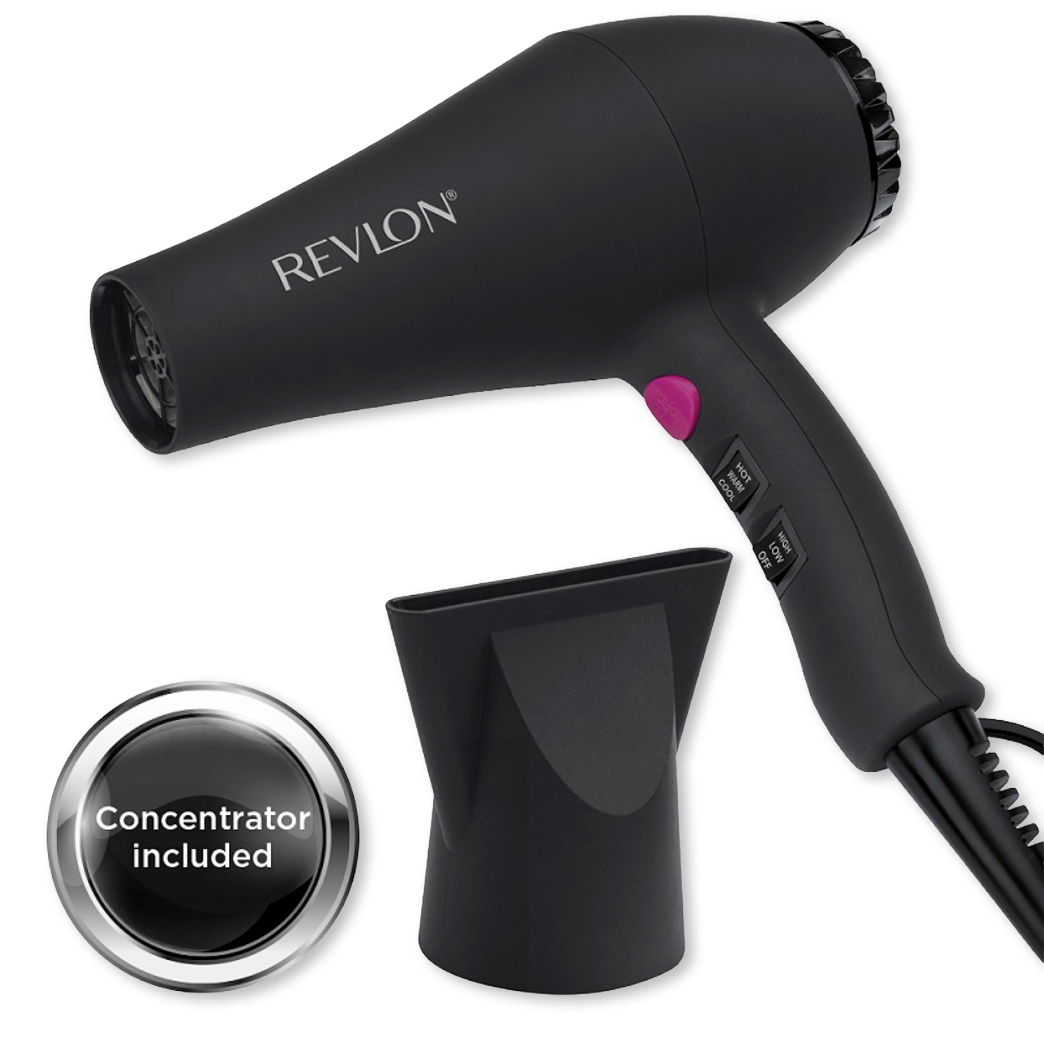 Revlon Perfect Heat 2000W hair dryer (British brand)