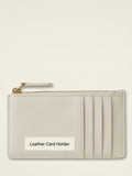 Mulberry green card holder in classic grain leather, imported from the UK