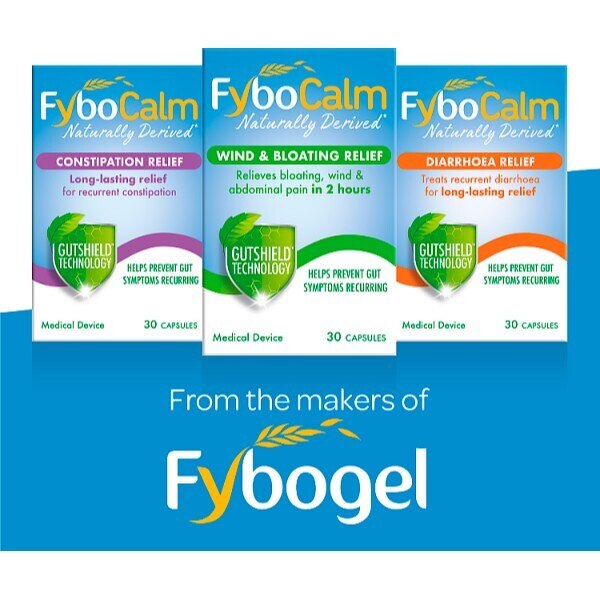 Fybocalm Wind & Bloating Capsules 30S GOODS Superdrug   