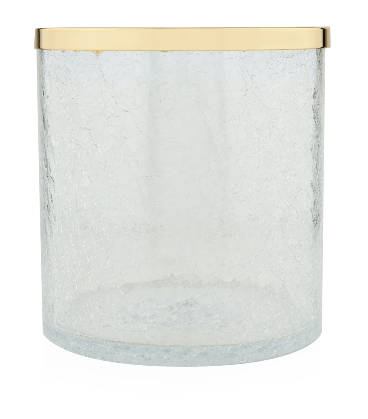 ZODIAC cracked crystal bathroom bin (British brand)