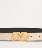 Valentino Garavani VLogo Signature belt calfskin leather 2cm, imported from the UK