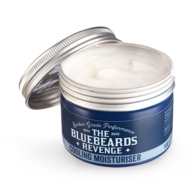 The Bluebeards Revenge cooling moisturiser 100ml, imported from the UK