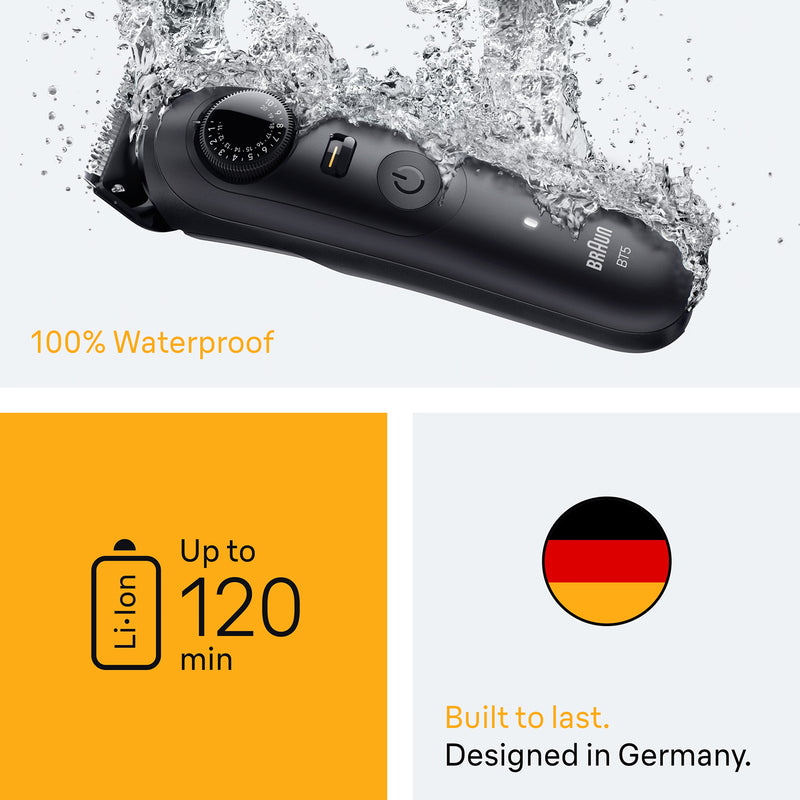 Braun Series 5 beard trimmer BT5560 black, UK version