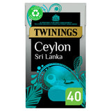 Twinings Ceylon Sri Lanka Plant Based Tea Bags x40 100g GOODS Sainsburys   