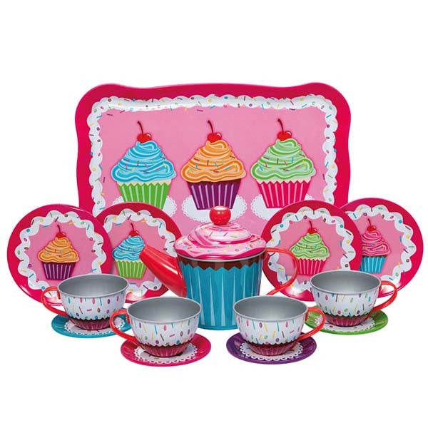 Schylling Cupcake Tin Tea Set GOODS Superdrug   