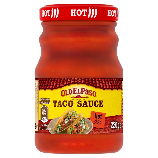 Old El Paso Hot Taco Sauce   230g