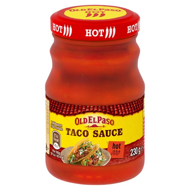 Old El Paso Hot Taco Sauce   230g GOODS M&S   