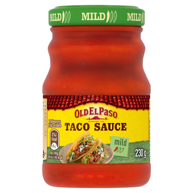 Old El Paso Mild Taco Sauce   230g