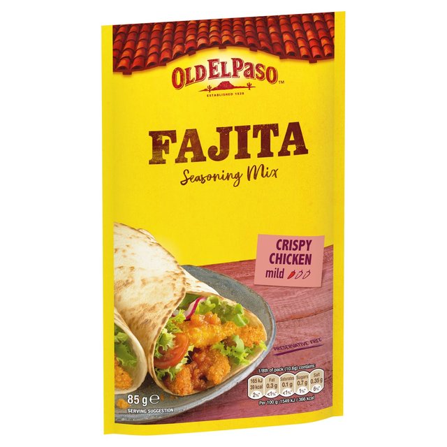 Old El Paso Crispy Chicken Fajita Seasoning Mix   85g GOODS M&S   