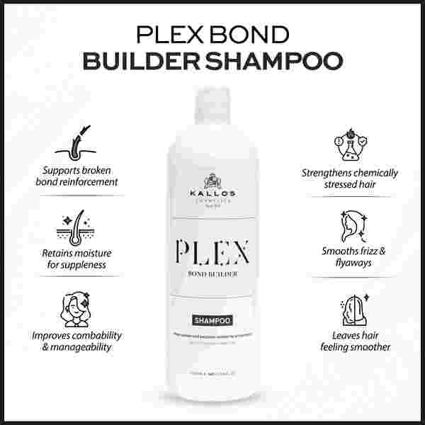 Kallos Bond Builder shampoo 1L, imported from the UK