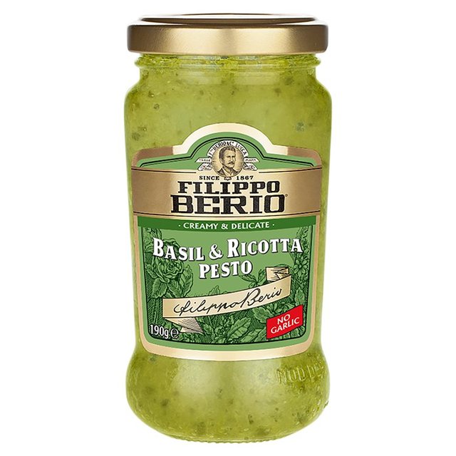 Filippo Berio Basil & Ricotta Pesto   190g GOODS M&S   