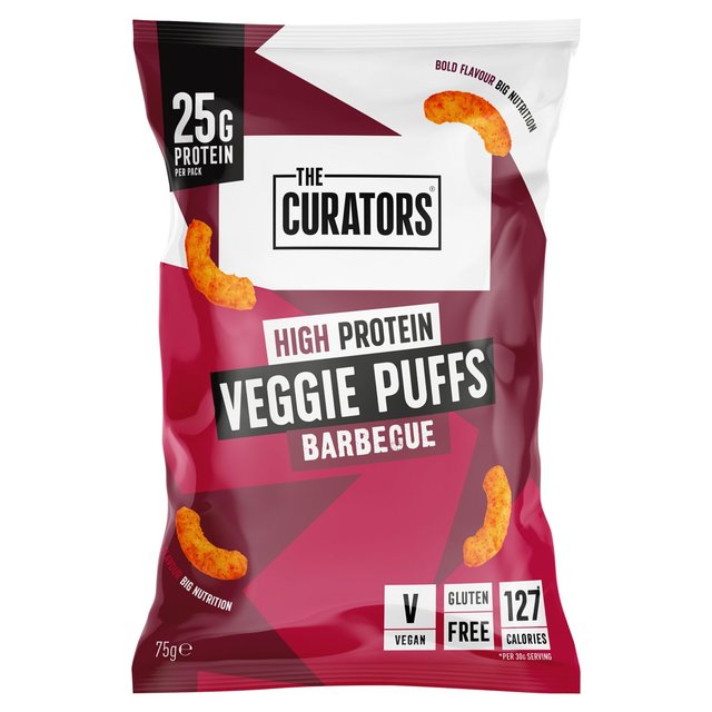 The Curators BBQ Veggie Puffs   75g