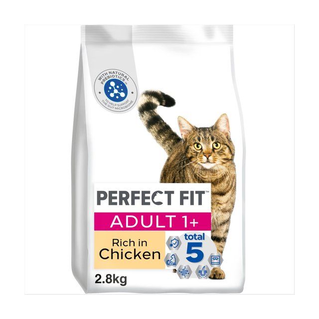 Perfect Fit Cat Complete Dry Adult 1+ Chicken   2.8kg GOODS M&S   