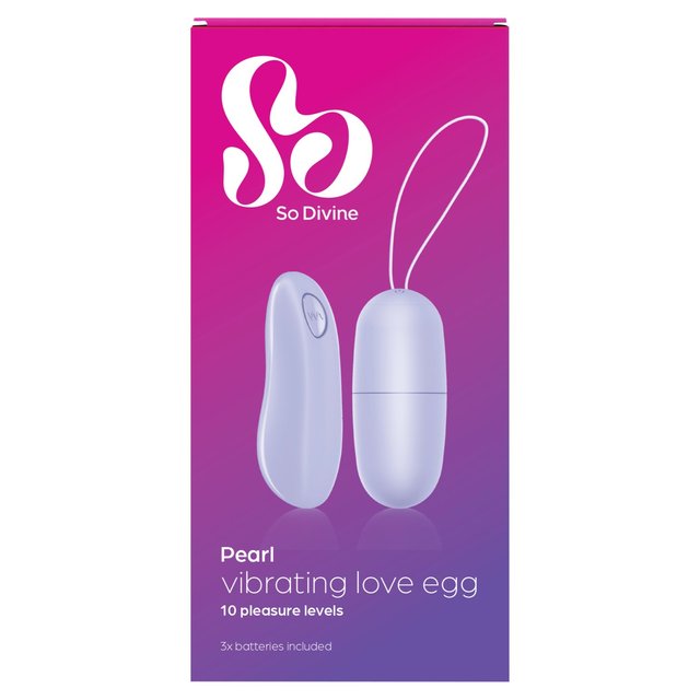 So Divine So Divine Pearl Remote Control Love Egg GOODS M&S   