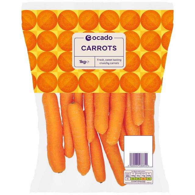 Ocado Carrots   1kg GOODS M&S   