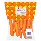 Ocado Carrots   1kg GOODS M&S   