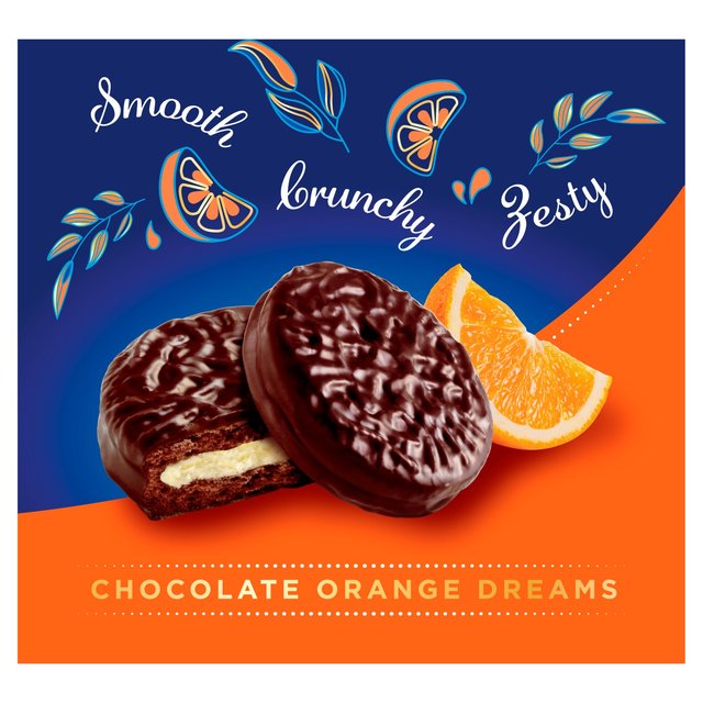 McVitie's Victoria Dark Chocolate Orange Dream Biscuits    155g GOODS M&S   